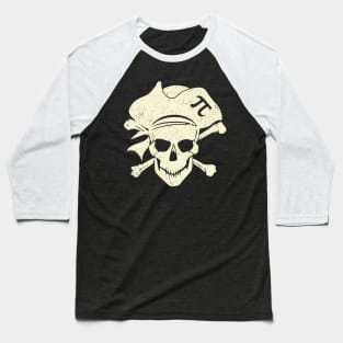 Funny Pirate 3,14 Pi Number Symbol Baseball T-Shirt